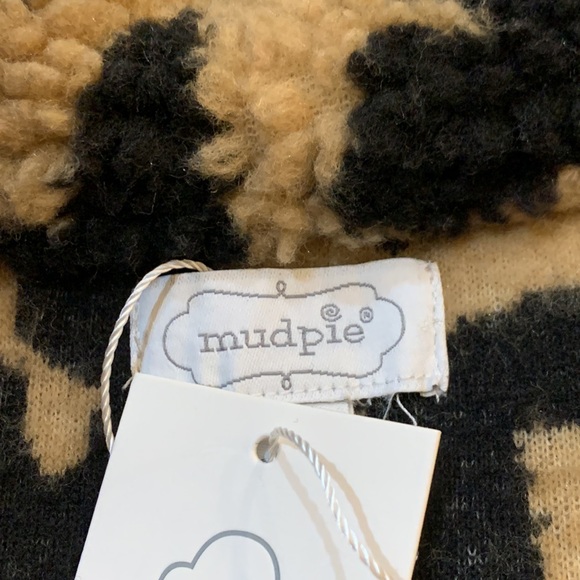 NWT MudPie Leopard Sherpa Pullover - Picture 3 of 4